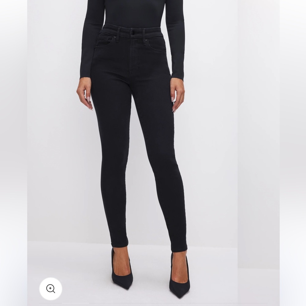 Plus Good American- Always Fits Skinny Jeans 20-26- Black